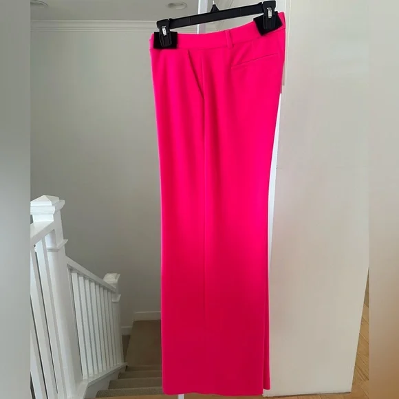 L'AGENCE Pink Wide Leg Pants - Picture 9 of 11